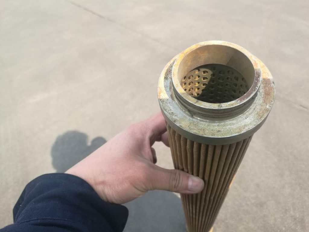 煤制甲醇濾芯現(xiàn)場照片